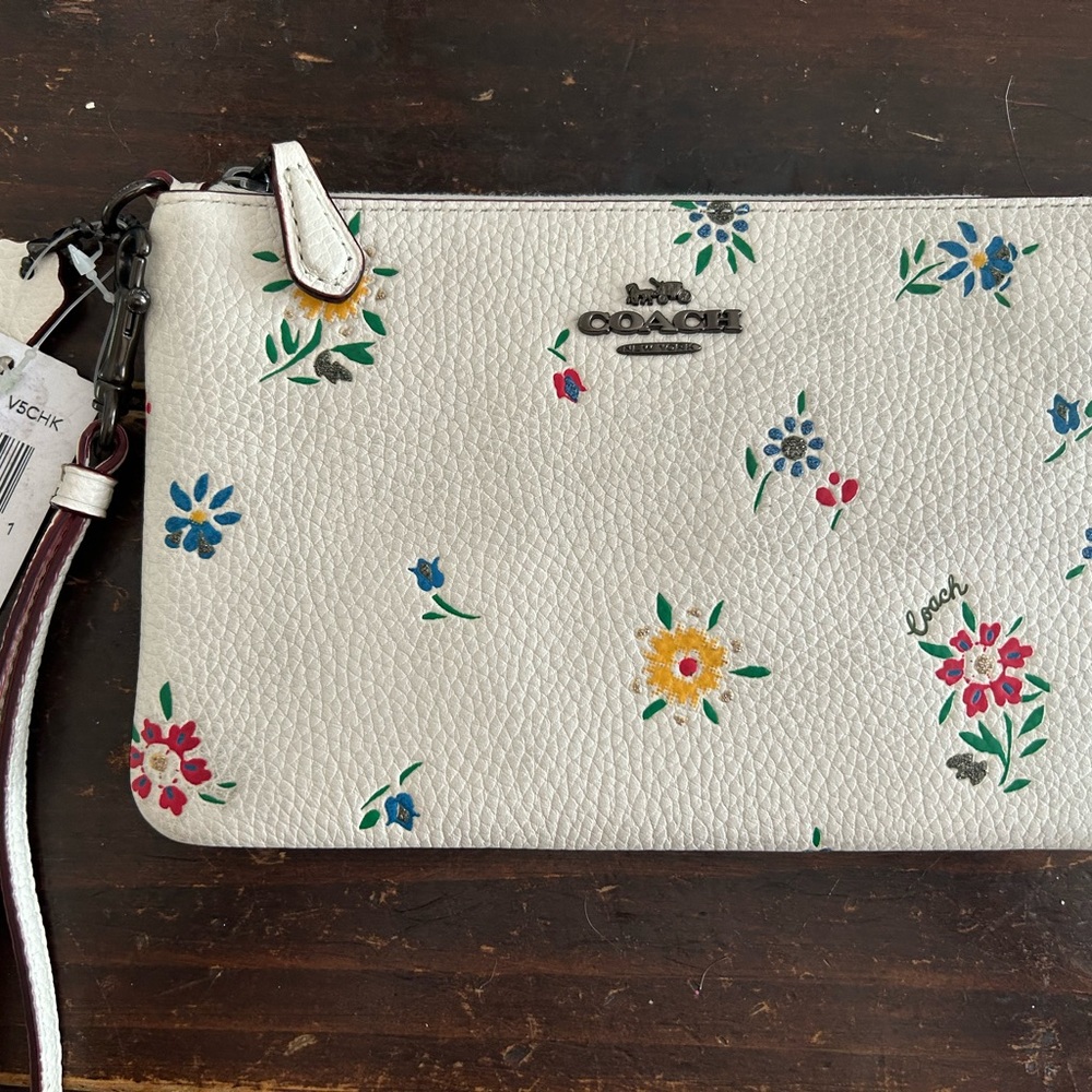 Coach Wildflower Wristlet